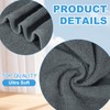 Keith Lun 6 Pack 100% Cotton Wash Cloth, 12x12Inch Highly