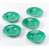 G410-RAA (Green) Octagonal Tea Cup Set [Koransha]
