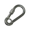 Carabiner Clip Snap Hook Eyelet & Screw Nut 7MM x2