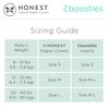 Honest Hybrid Cloth Diaper Covers with Pocket-Sling, Large (22-40 lbs),