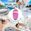 meidong Silicone Shower Foot Scrubber Personal Foot Massage and Cleaning,