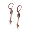 Arrows of Antiqued Copper Plating Earrings