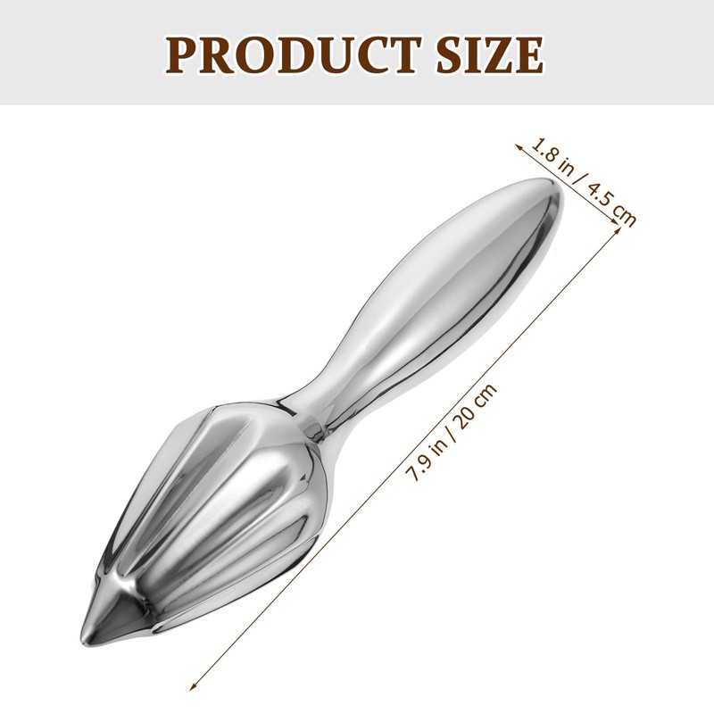Stainless Steel Citrus Reamer Handheld Lemon Squeezer Reamer - Manual