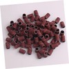 Healeved 200pcs Nail Drill Sanding Bands Grit Manicure Tool Sanding