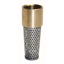 Everbilt 1-1/4 in. Brass Foot Valve