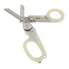 Emergency Response Shears Stainless Steel Luminous Multifunctional Foldable Scissors Pliers