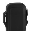 Electric Lighter Lightweight Waterproof Windproof Silent Multifunctional Lighter with Flashlight