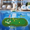 Mosoyolo Floating Golf Green for Pool Large Size 47" x