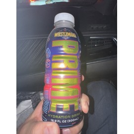 prime WWE WrestleMania 41 Las Vegas Edition Prime Hydration Sealed Bottle