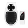 500W Household Mini Space Heater Plug In Portable Home Office