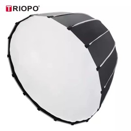 Triopo US TRIOPO KP2-90 90cm / KP2-120 120cm Deep Parabolic Softbox For Flash LED Light - 90cm Only Grid
