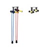 TENBEST Photography Backdrop Roller Support System, 2 Rollers, Wall/Celing/Light Stand