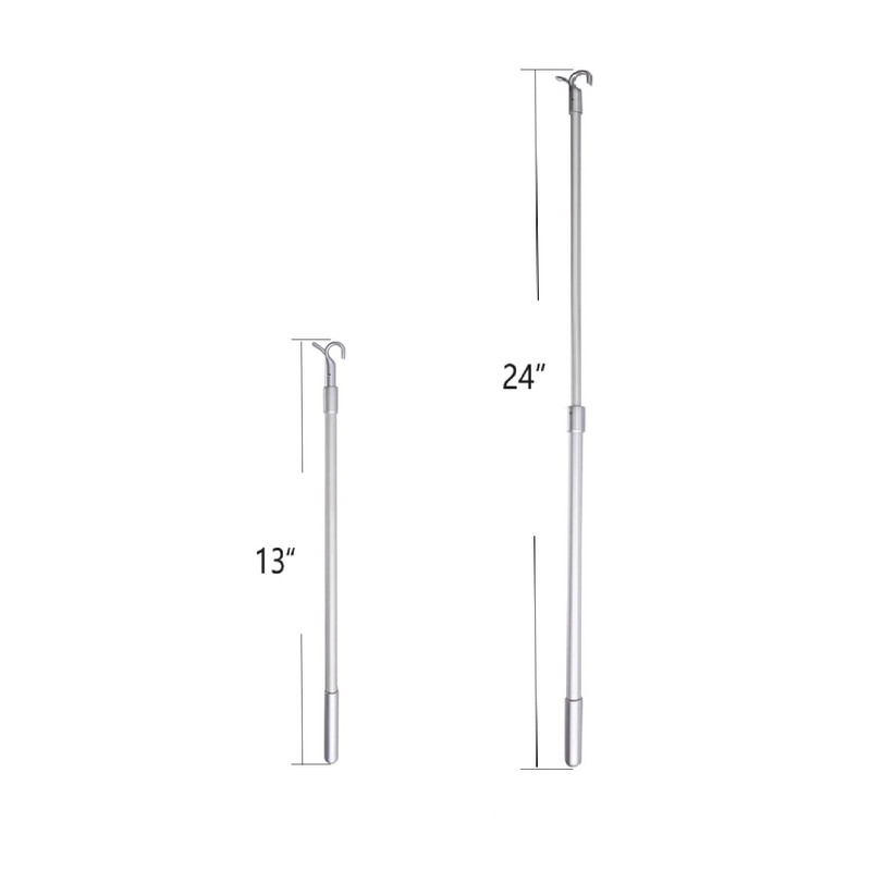 YCUHEN Draw Rod for Cordless Roller Shade Blinds Adjustable Push-Pull