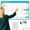 Geli 2025 Year Wall Planner Large 60x90cm Laminated Wall Calendar