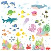 DECOWALL DS9-2014 Under The Sea Wall Stickers Wall Decals Peel