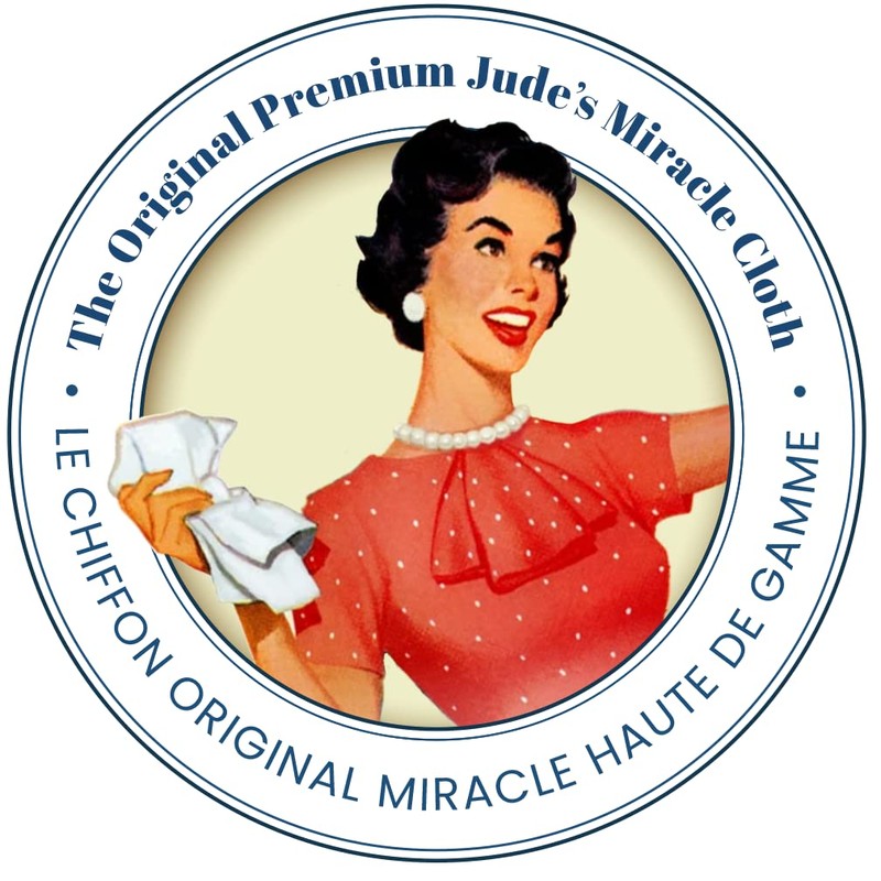 Jude's Miracle Cloth 3 Pack - White/Blue/Grey - Premium Smooth
