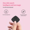 Black Smart Portable Keys Finder Anti Loss IP67 Waterproof Item