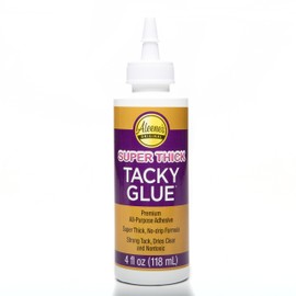 Aleene's 15578 Thick Designer Tacky Glue. Bottle, x, Multicolor