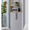 Dreneco 2 Pack Cupboard Handles Zinc Alloy Kitchen T Bar