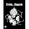 JAW REX Protein Steel Shaker (750 ml) (Black Goku)