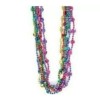 Unbranded 12 Smile Beads Mardi Gras Necklaces Birthday Party Favors