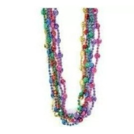 Unbranded 12 Smile Beads Mardi Gras Necklaces Birthday Party Favors Costume Pretend Play