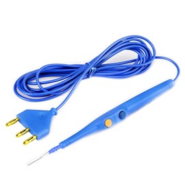 Blue Diathermy Electro ESU Disposable Electrosurgical Pencil Safe Pencil