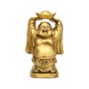 Pop Top Brass Statue Feng Shui Ornament Laughing Buddha Holding