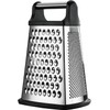 Professional Cheese Grater - Stainless Steel, 4 Sides - Ideal