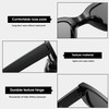 BUTABY Rectangle Sunglasses for Women Retro Driving Glasses 90’s Vintage