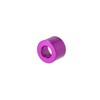Set CNC Sleeve for M6 Cylinder Head Screw Purple Anodised