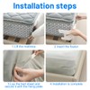 4 Pieces Bed Sheet Holder With Lock Strips Kit, Non-Slip