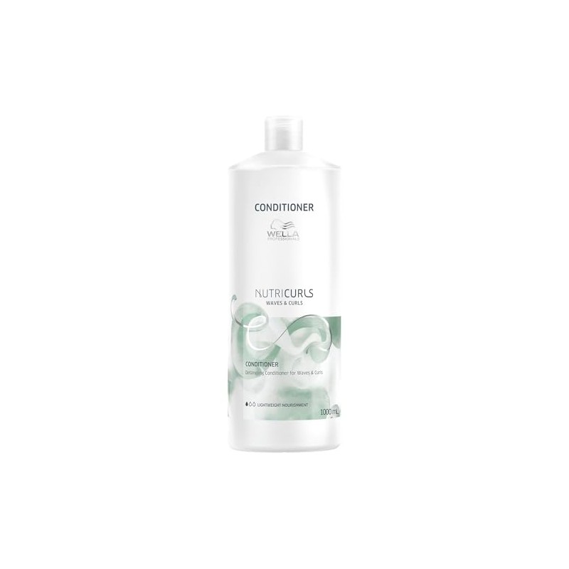 Wella Professionals Nutricurls Acondicionador Rizado y Pantenol 1L