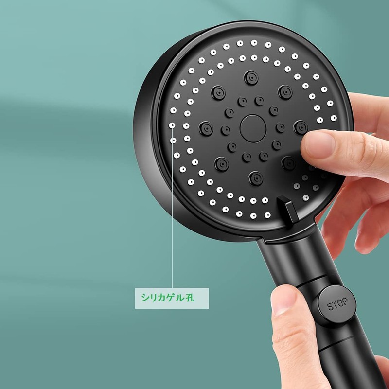 Shower Head 5 Modes Multifunctional Multi-Pattern Shower Removable Shower Head