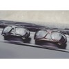 Polaryte Uni Adult Polarized Goggles Sunglasses Black Frame Black Lens