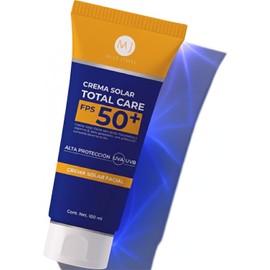 MIST JEWEL  Protector solar facial Total Care 50 FPS Con Ácido hialurónico, Vitamina E y extracto de sábila  Proteccion rayos UVA UVB para todo tipo