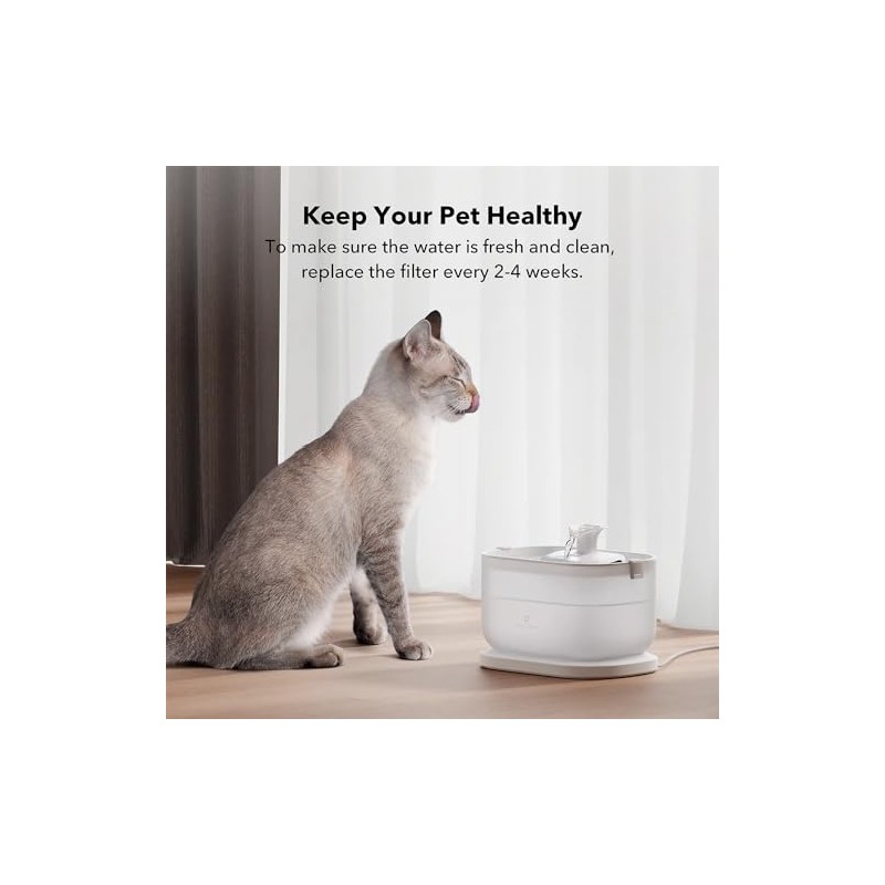 PETLIBRO 8 Packs Replacement Filters for Dockstream Cat Water Fountain