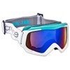 Black Crevice Women's Ski Goggles White White/Blue Size:One Size