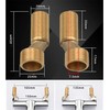 Shower Fitting Adapter - Shower Swivel Arm Tap Connector 3/4