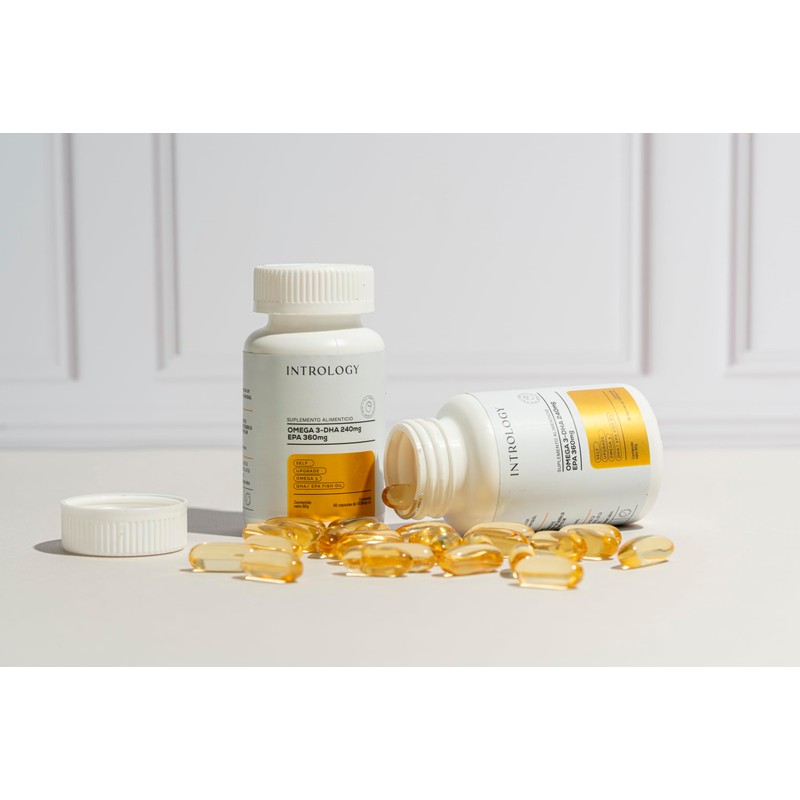 Omega 3 - DHA 240mg + EPA 360mg. 60 cápsulas