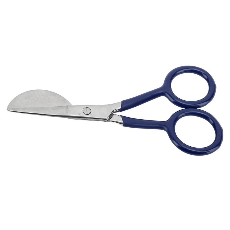 Carpet Scissors Rustproof Stainless Steel Duckbill Scissors Ergonomic Carpet Trimming