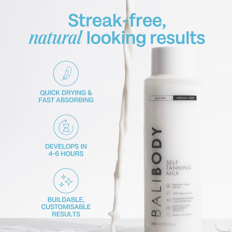 Bali Body Self Tan Milk | Self Tan Body Milk