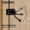 YONSIN Slide Bolt Gate Latch with Hook Heavy Duty, Sliding