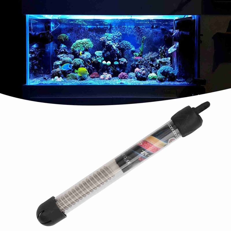 Aquarium Heater Adjustable IPX8 Waterproof Submersible Thermostat Heater with Suction