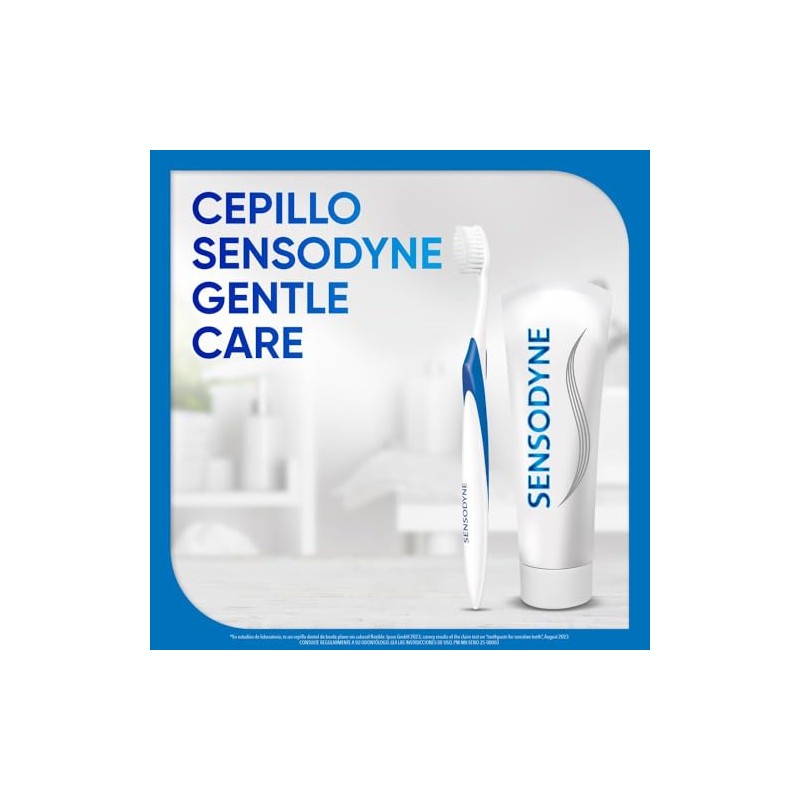 Sensodyne Cepillo de Dientes para Dientes Sensibles Cuidado Delicado, Suave,