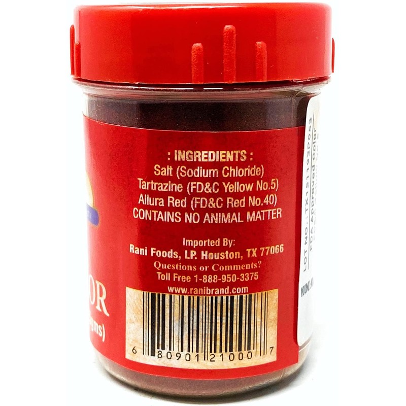 Rani Red Food Color Indian 25gm (0.88oz) ~ Vegan