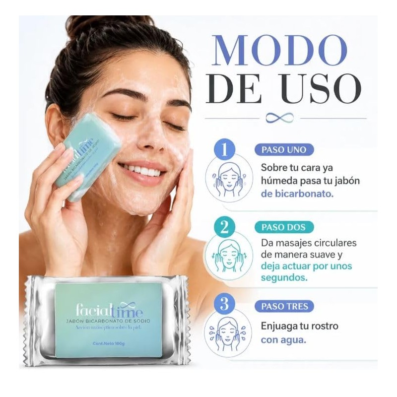 Kit de 3 Piezas Para El Cuidado Facial Crema Dia