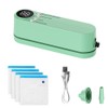 Mini Vacuum Sealer, Portable 60 KPA Film Sealer with 3