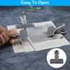 Pack of 6 Metal Clips, Locking Clips, 55 mm, Metal