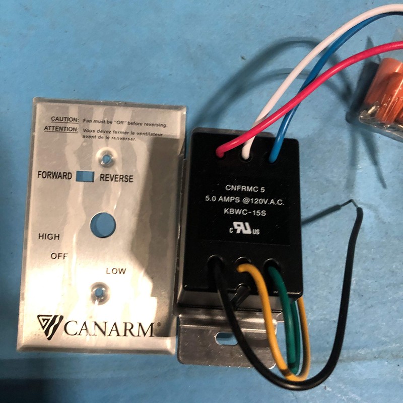 Canarm Speed Control for Use With Canarm Industrial Ceiling Fans,